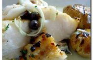 Bacalhau à Lagareiro com Espinafre