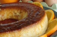 PUDIM DE LARANJA COM VINHO DO PORTO
