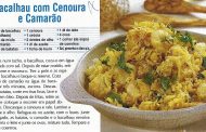 BACALHAU COM CENOURA E CAMARÃO