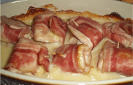 BIFES DE FRANGO COM BACON