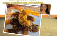 CAMARÃO FRITO COM AZEITONAS