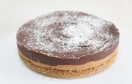 BOLO DE CARAMELO E CHOCOLATE
