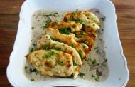  FRANGO COM MOLHO DE COGUMELOS