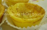 Queijadas de leite com Pudim Mandarim