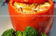 Pimentos Recheados com Peru