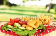 Nuggets de Frango e Legumes