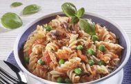 Fusilli com Tomate e Atum