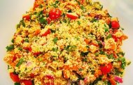 Salada marroquina de cuscuz 