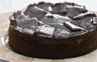 Bolo de Iogurte com Chocolate e Menta