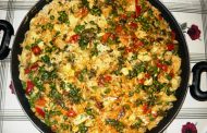 Arroz com bacalhau