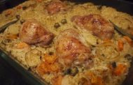 Arroz de Frango no Forno