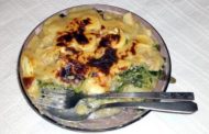 Bacalhau com grelos gratinado 