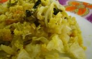 Bacalhau com Broa e Couve Lombarda