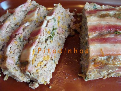 Bolo de Carne com Bacon (Microondas)