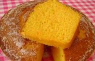 Bolo de Cenoura e Laranja