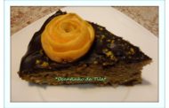 Bolo de Chocolate Branco e Laranja