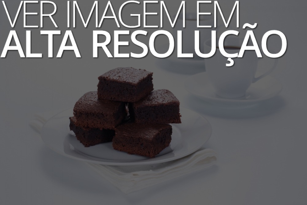 Brownies de Chocolate sem Farinha