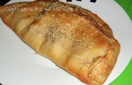 Calzone de Cação e  Mousse de Couve Flor