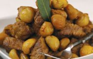Carne Estufada com Castanhas