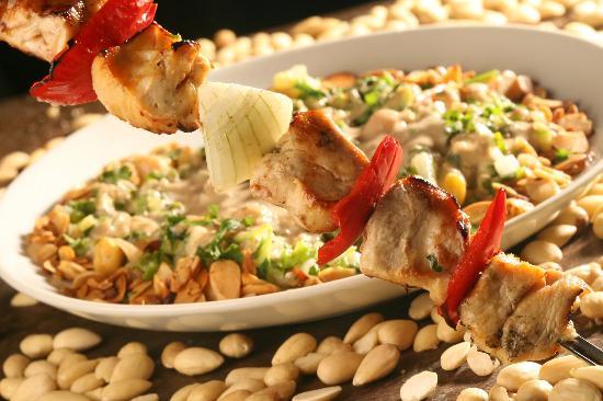 Salada libanesa de grão-de-bico 