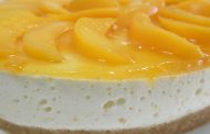 Cheesesecake de Pêssegos e Natas 