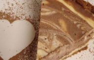 Cheesecake de Chocolate Marmorizado