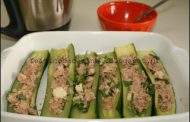 Courgettes Recheadas com Atum