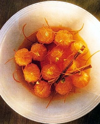 Clementinas com Caramelo de Canela 