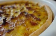 Quiche de Fiambre, Cogumelos e Pimentos