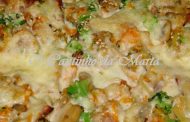 Talharim Gratinado com Carne de Porco