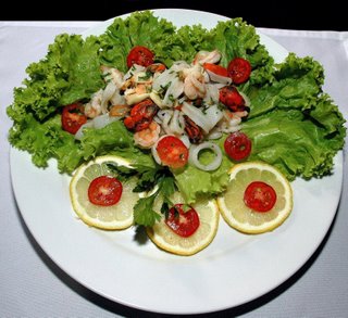 Salada Rápida de Mariscos