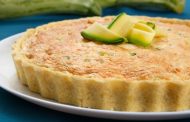 Quiche de Bacalhau com Abobrinha