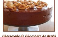 Cheesecake de Chocolate e Avelãs