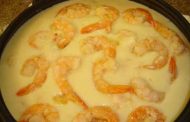 Camarão ao Creme de Leite  