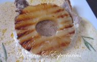Costoletas de Porco com Ananás e Natas
