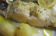 Bacalhau Assado com Limão