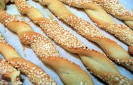 Palitinhos de Gergelim (Grissini) 