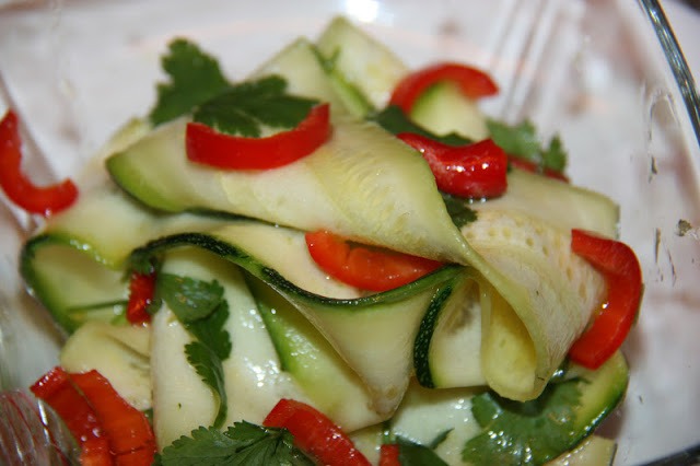 Salada de courgettes 