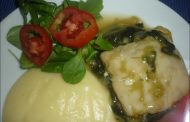 Medalhões de Pescada com Espinafres