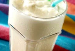Milk shake de baunilha
