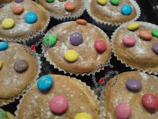 Muffins Coloridos