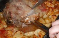 Pá de Porco Assada no Forno