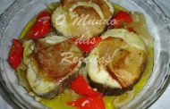 Postas de Bacalhao no Forno com Presunto