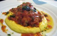 Polenta com bacalhau