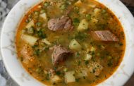 Sopa de carne 