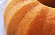 Bolo de Fubá e Laranja