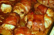 Rolinhos de Frango com Bacon