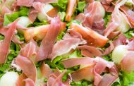Salada de melão e presunto 