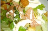Salada de Salmão Fumado com Ervas