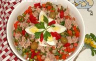 Salada de pimentos de verão 